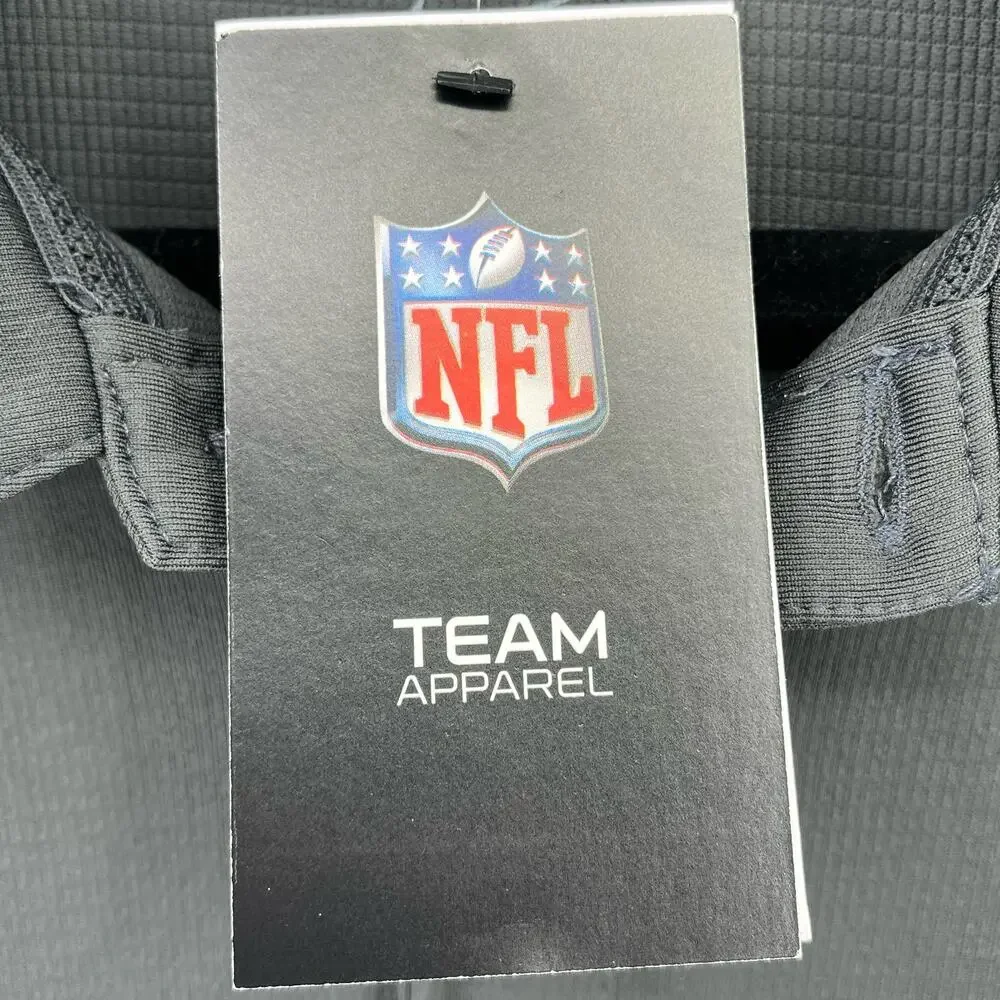 Nike NFL Super Bowl LVII 2022 Polo Shirt Mens Sz M KC Chiefs Eagles Gray Dri Fit